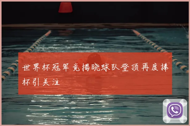 世界杯冠军竟揭晓球队登顶再度捧杯引关注